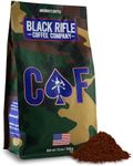 CAF Caffeinated As [Redacted] Medium Roast Extra Caffeine Ground Coffee by Black Rifle Coffee Company | 12 oz Bag of Premium Gourmet Specialty Coffee | Perfect Coffee Lovers Gift