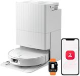 roborock Qrevo Edge 2 Robot Vacuum Cleaner with Mop, 25,000 Pa HyperSuction, Zero-Tangle, 3.14" Ultra-Slim, AI Obstacle Avoidance, FlexiArm Technology, 80°C Hot-Water Mop Washing & Dock Self-Cleaning