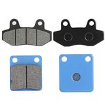 Front Rear Disc Brake Pad, Pitbike Back Brake Pads, 4PCS Motorcycle Motorcycle Front Rear Brake Pads, Front and Back Brake Pads for 50 90 110 125 140 150 160cc Pit Dirt Bike