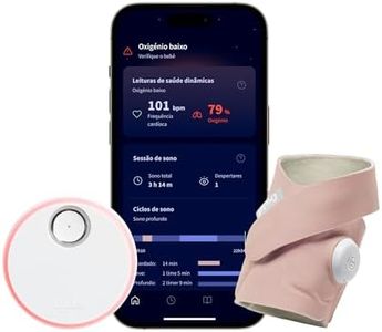 Owlet Dream Sock - Vigilabebés Inteligente - Seguimiento de lecturas de Salud en Vivo - Dusty Rose