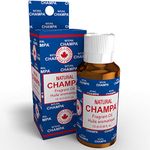 Natural Champa Fragrant Oil Concentrated Fragrance Oil - Ideal for Environmental Scenting, Bath, Perfumery, Oil Burners & Diffusers - Made with Natural Essential Oils.(15 ml.) - Champa