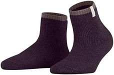 FALKE Women's Cosy Plush Alpaca Socks, Red (Granat 8969), 8-10.5, 1 Pair