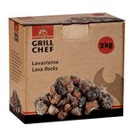 Landmann 0273 Lava Rock Pack, 3Kg