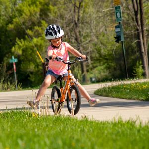 Strider 14x Kids Balance Bike – Tangerine, Ages 3-6