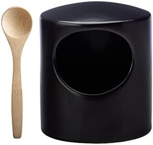 Maxwell & Williams Epicurious Salt Pig Black Gift Boxed