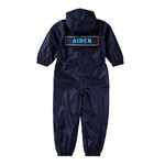 Varsany Personalised Kids Puddle suit Rain Suit Snow Suit For Kids & Toddlers - Fully Waterproof - All In One