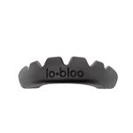 lobloo Slick Professional Dual Density Mouthguard for High Contact Sports as MMA, Hockey, Football, Rugby. Large +14yrs, Black