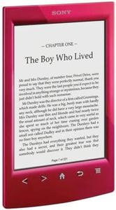 Sony PRST2H E-Book-Reader, 6 "(15,24 cm) 2 GB, WiFi rot Q1 2013