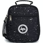 hype Bags Black Speckle Unisex Lunch Box in Black Size: One Size