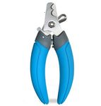 Dog Trust Professional Stainless Steel Scissor Tool Nail Clipper Cutter for Cat & Dog (Medium), Multicolor