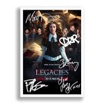 Legacies Cast Signed Autograph Autographed A4 Poster Photo Print Picture TV Netflix Show Series Season Framed DVD Boxset Memorabilia Gift (POSTER ONLY)