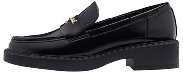 kate spade new york Women's Blake Platform Loafer Flat, Black, 5.5 UK