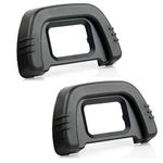 2pcs DK-21 Viewfinder Eyecup Eyepiece for Nikon D600 D610 D7000 D90 D200 D80 D750 Camera