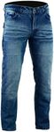 Bikers Gear Australia Men's Motorcycle Protective Kevlar Jeans Stone Wash Blue (34)