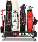 FHXZH 4 Golf Bag Storage Garage Org