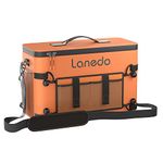 Lanedo 34-Can Soft-Sided Cooler - Collapsible, Leak-Proof, Use as a Beach Cooler, Soft Ice Bag, Ice Chest, or Travel Cooler for Food Shopping, Camping, Kayaking, Fishing, and Multi-Person Lunch Bag.