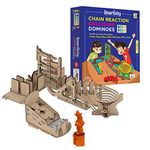 Smartivity Chain Reaction Colliding Dominoes STEM Educational DIY Fun Toys, Educational & Construction based Activity Game for Kids 8 to 14, Gifts for Boys & Girls, Made in India, Multicolour