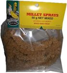 Bird Millet Spray Healthy Natural Treat - 50 Gram Pack (Avione)