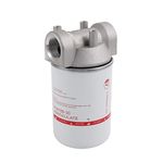 DICMIC High Flow Fuel Filter, 1” NPT 30 Micron Spin-on Cartridge Style for Mobile and Stationary Fuel Pump Tank Boat