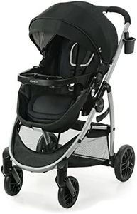 Graco Modes Pramette Stroller, Baby Stroller with True Pram Mode, Reversible Seat, One Hand Fold, Extra Storage, Child Tray, Pierce