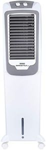 USHA Aerostyle Tower Electronic Air Cooler, Honeycomb Pads, Ice Chamber, Humidity Control, Closeable Louvers, White (50 Liter Manual)