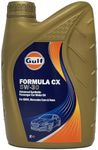 Gulf Formula CX 5W-30 Synthetic Motor Oil (1L) - Advance Passenger Car Motor Oil - For Cars and Vans - High Performance & Fuel Economy - LSPI & Timing Chain Protection - 130803401756