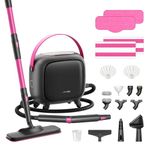 Schenley 21-in-1 Steam Cleaner, High-Pressure Heavy-Duty Steamer for Deep Cleaning Floors, Tiles, Upholstery, Grout, Grill and Cars, Fast Heat-Up, Large Water Tank, Multi-Purpose, Portable Design