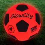 GlowCity Light Up Soccer Ball, Glow