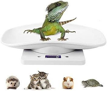 Digital Pet Scale LCD Electronic Small Animals Weighing Scale, Kitchen Food Scale, Mini Precision Grams Weight Balance Scale with g/ml/oz/lb for Pup/Cat/Hedgehog/Ferret/Hamster/Tortoise/Lizard