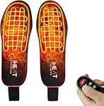 Heated Insoles Eletric Heated Insoles Remote Foot Warmers with Controller Rechargeable Lithium Battery Outdoor Work Ideal for Both Men and Women