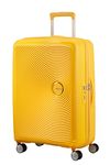 American Tourister Soundbox - Spinner M Expandable Case, 67 cm, 81 L, Yellow (Golden Yellow)