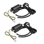 EVGATSAUTO Motorcycle Ignition Coil, Replacement Motorcycle Ignition Accessory, 2Pcs Ignition Coils Ignition Coils Racing Parts for GSF400 GSF600 GSF1200 Bandit