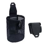 IDOGEAR Sports Tactical Molle Dump Pouch Foldable Mag-Net Drawstring Recycle Pouch Recovery Tool Pack for Molle Belt Tactical Vest Backpack (Black)