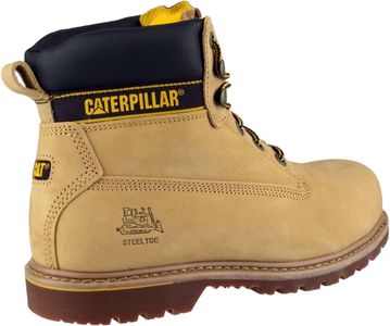 Cat Holton Men’s Ankle Boots, Honey Leather – Size 10 UK