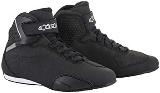 Alpinestars 25155181011 Men's Sektor Street Motorcycle Shoe, Black, 11