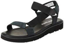 Timberland Women's Bailey Park 2 Strap Sandal, Black, 5 UK