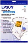 Epson Iron-on Transfer Paper A4-10 Sheets (124 GSM), C13S041154