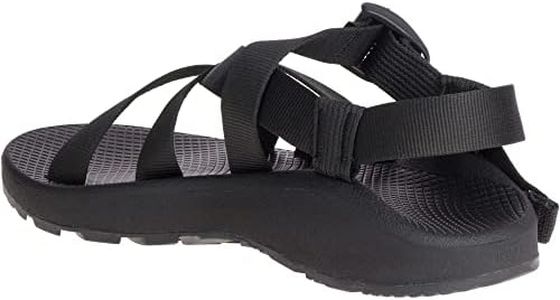 Chaco Men's Banded Z Cloud Sandal, Solid Black, 11