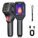 HIKMICRO B10S Thermal Camera 256 x 192 IR Resolution with 2MP Visual Camera, Thermal Imaging Camera for Home Inspection, 25 Hz Refresh Rate, Thermal Scanner with 3.2" 640 × 480 Resolution LCD Screen