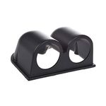 ETOPARS Black 2" 52mm Universal Dual Hole Dash Dashboard Car Gauge Pod Mount Holder ABS