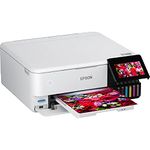 Epson Ecotank Photo Et-8500 Wireless Color All-in-one Supertank Printer with Scanner, Copier, Ethernet and 4.3-inch Color Touchscreen