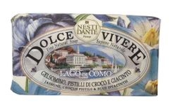 Nesti Dante Dolce Vivere Italian Triple-Milled Bar Soap, Lago Di Como - White Magnolia, 250 Grams