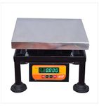 Gtechnology SS Weighing Scale 100kg x 10 gram Weight Machine for Shop, Fruit shop, Kirana Shop, Kitchen and Factories 68 (SS FB)