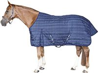 Hkm Hkm 4057052377167 Winter Stable Blanket with 200 g Cotton Filling 1200d6900 Dark Blue 165