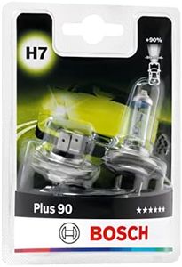 Bosch H7 (477) Plus 90 Headlight Bulbs - 12 V 55 W PX26d - 2 Bulbs
