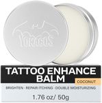 Tattoo Aftercare Balm Cream, Moisturize and Dynamic New Old Tattoo Ink, Tattoo Supplies Contain Coconut Oil 1.76Oz