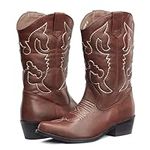 SheSole Women's Cowboy Boots Wide C