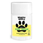 Mighty Mutt Organic Dog Paw Balm – Easy to Use, Moisturizing & Soothing Dog Pad Paw Balm | Softens Cracked & Dry Paws | Natural, Pet Friendly, Hypoallergenic Paw Balm Dogs – Unscented | 1.76 oz