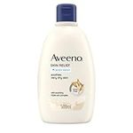 Aveeno Skin Relief Moisturising Body Wash, With Soothing Triple Oat Complex, Suitable For Sensitive Skin, Cleanses without Drying, Soap Free, Unscented, 500ml