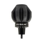 Titan™ Crossbow Bolt De-Cocking Head, Standard AMO/ATA Arrow Threads, Silicone/Steel, Black